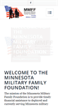 Mobile Screenshot of minnesotamilitaryfamilyfoundation.org